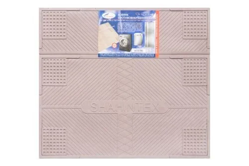 SHAHINTEX Коврик противовибрационный 62*55 5568 БЕЖЕВЫЙ 04