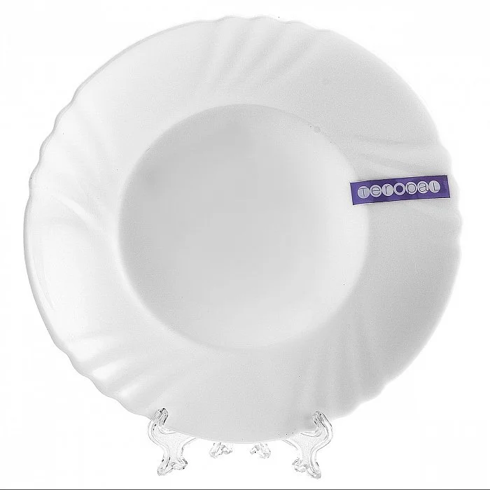 TEROPAL Тарелка десертная 20 см Белье 1001T20/50-SK