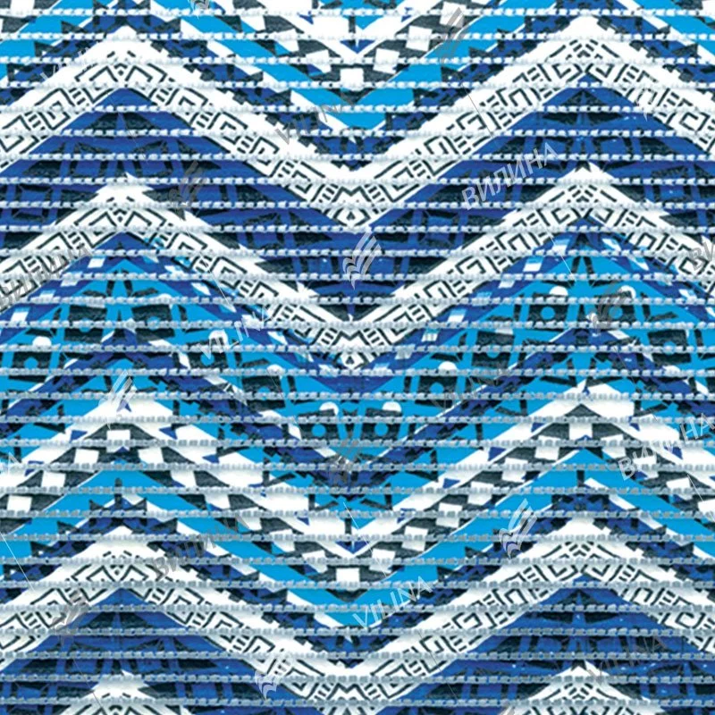 VILINA Коврик напольный из вспененного ПВХ 0,65 х 15 м 67160 принт V17C