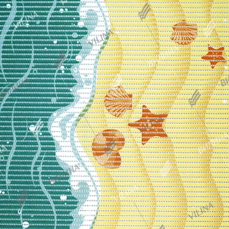 VILINA Коврик напольный из вспененного ПВХ 0,65 х 15 м 67160 принт V22GR