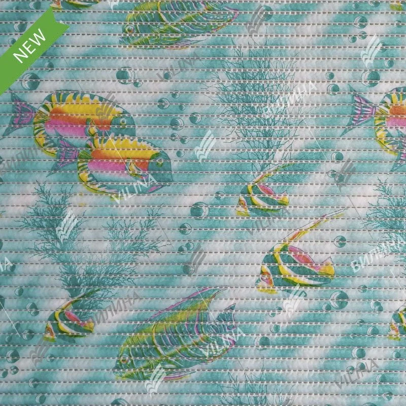 VILINA Коврик напольный из вспененного ПВХ 0,65 х 15 м 67160 принт V29GR