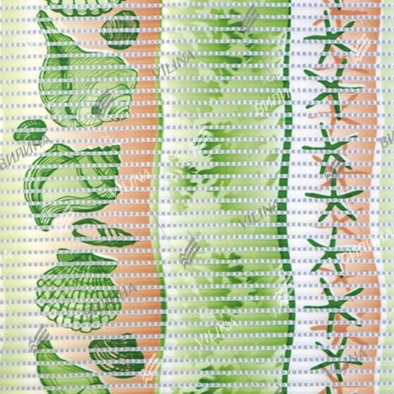 VILINA Коврик напольный из вспененного ПВХ 0,80 х 15 м 67170 принт V18GR