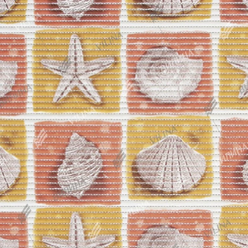 VILINA Коврик напольный из вспененного ПВХ 1,30 х 15 м 67180 принт V4BG