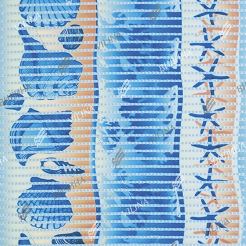 VILINA Коврик напольный из вспененного ПВХ 1,30 х 15 м 67180 принт V18C