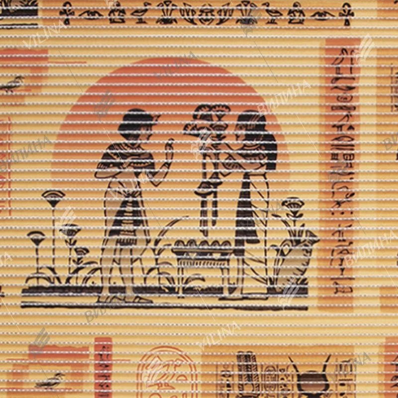 VILINA Коврик напольный из вспененного ПВХ 1,30 х 15 м 67180 принт V2