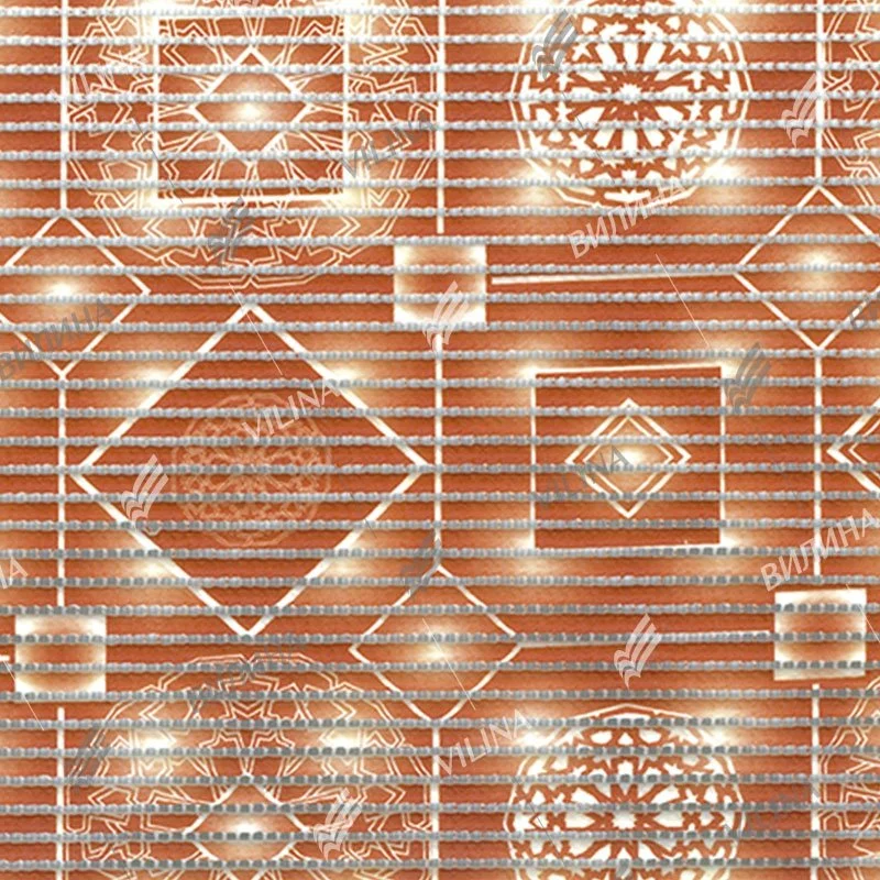 VILINA Коврик напольный из вспененного ПВХ 1,30 х 15 м 67180 принт V21BG