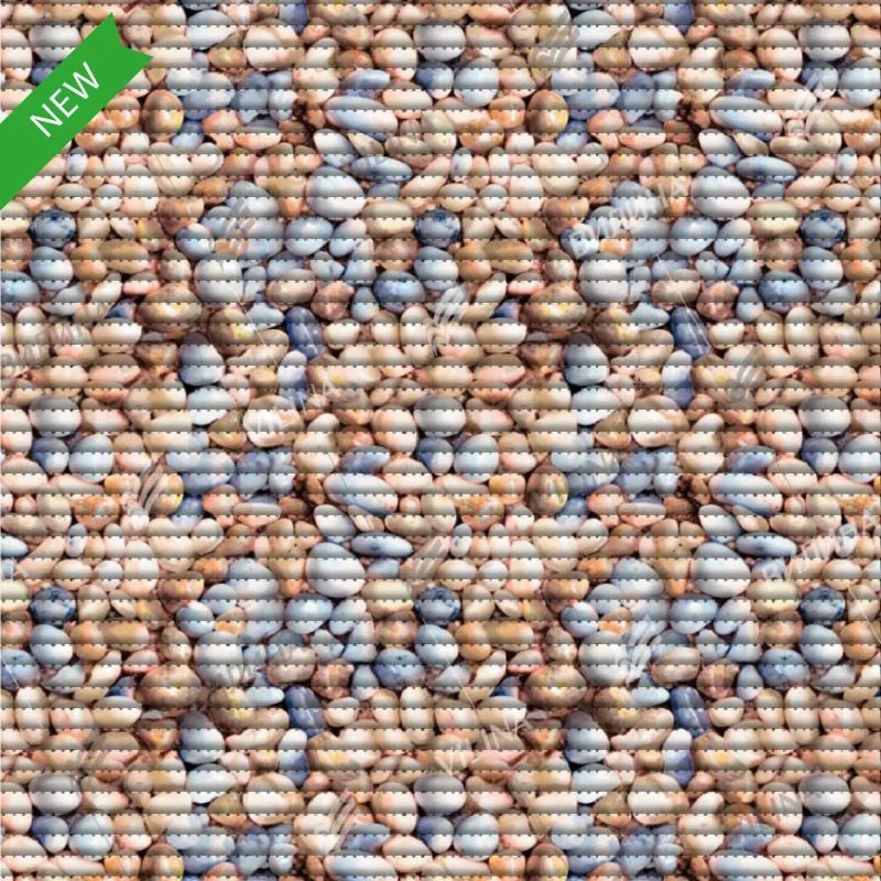 VILINA Коврик напольный из вспененного ПВХ 1,30 х 15 м 67530 принт FV46