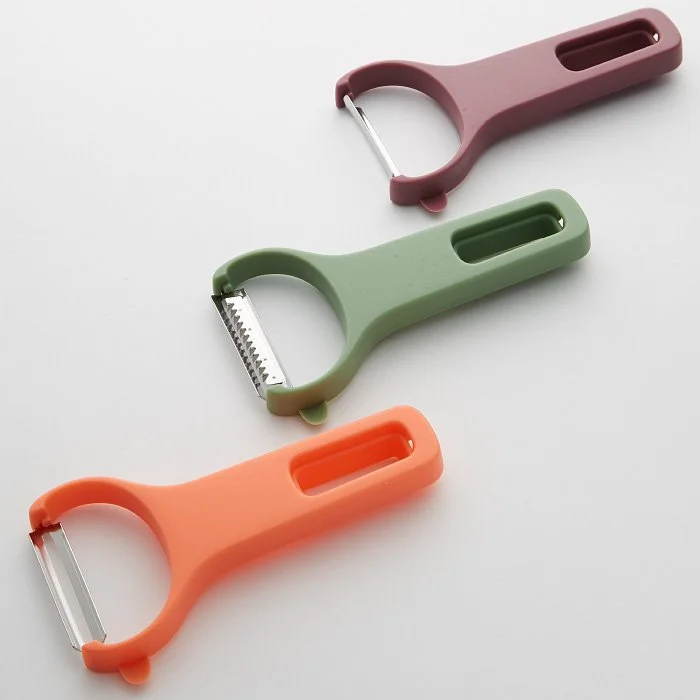 WEBBER Набор овощечисток 3 штуки с лезвием из нержавеющей стали, три разных лезвия BE-5354/3