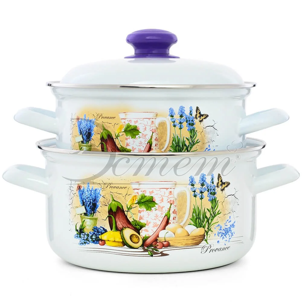 ЭСТЕТ Набор посуды 4пр Прованс цилиндрический 2,0+3,0 л ЭТ-71520