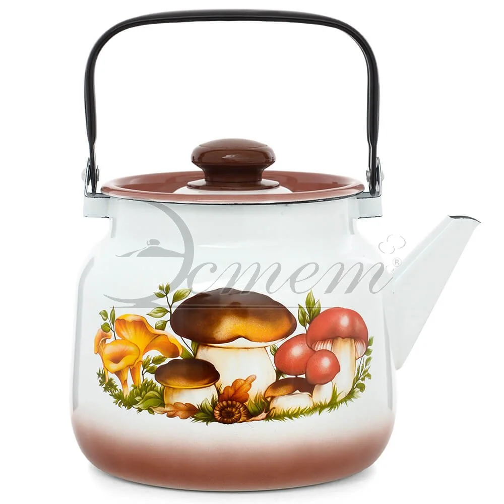 ЭСТЕТ Чайник 3,5 л Грибы ЭТ-712083 микс