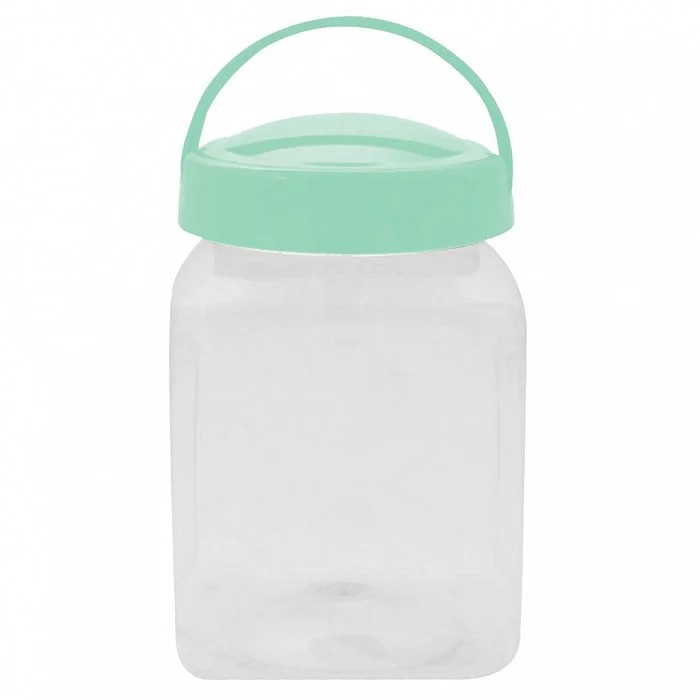 DELTA Емкость для хранения Квадро 3 л ПЭТ NP1103МТ-10 мята