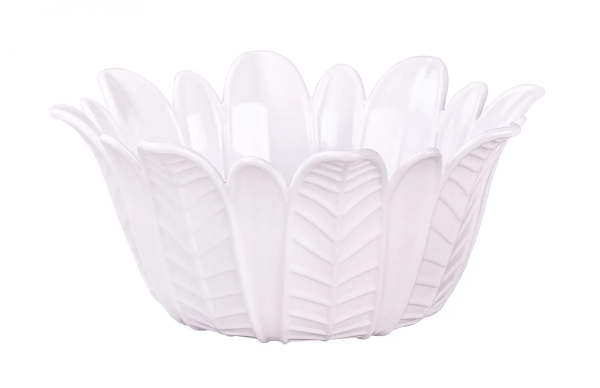 АЛЬТЕРНАТИВА Салатник Лотос 1,3л М6293 белый