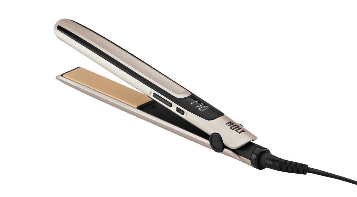 HOLT Выпрямитель д/волос HT-HС-007 gold