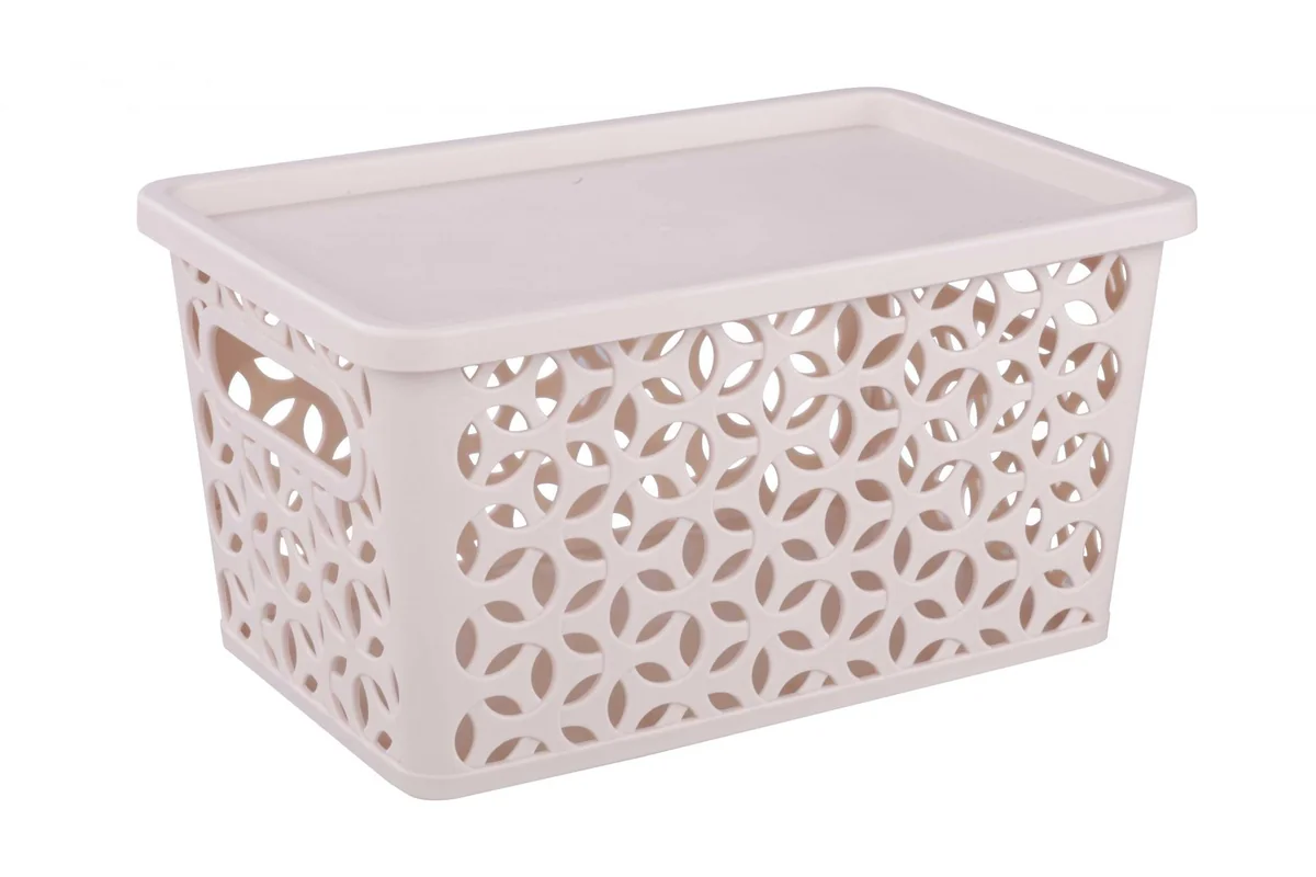 АЛЬТЕРНАТИВА Корзина Мираж М6834 бежевый