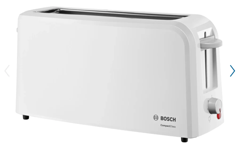 BOSCH Тостер Long slot toasterCompactClass TAT3A001 белый