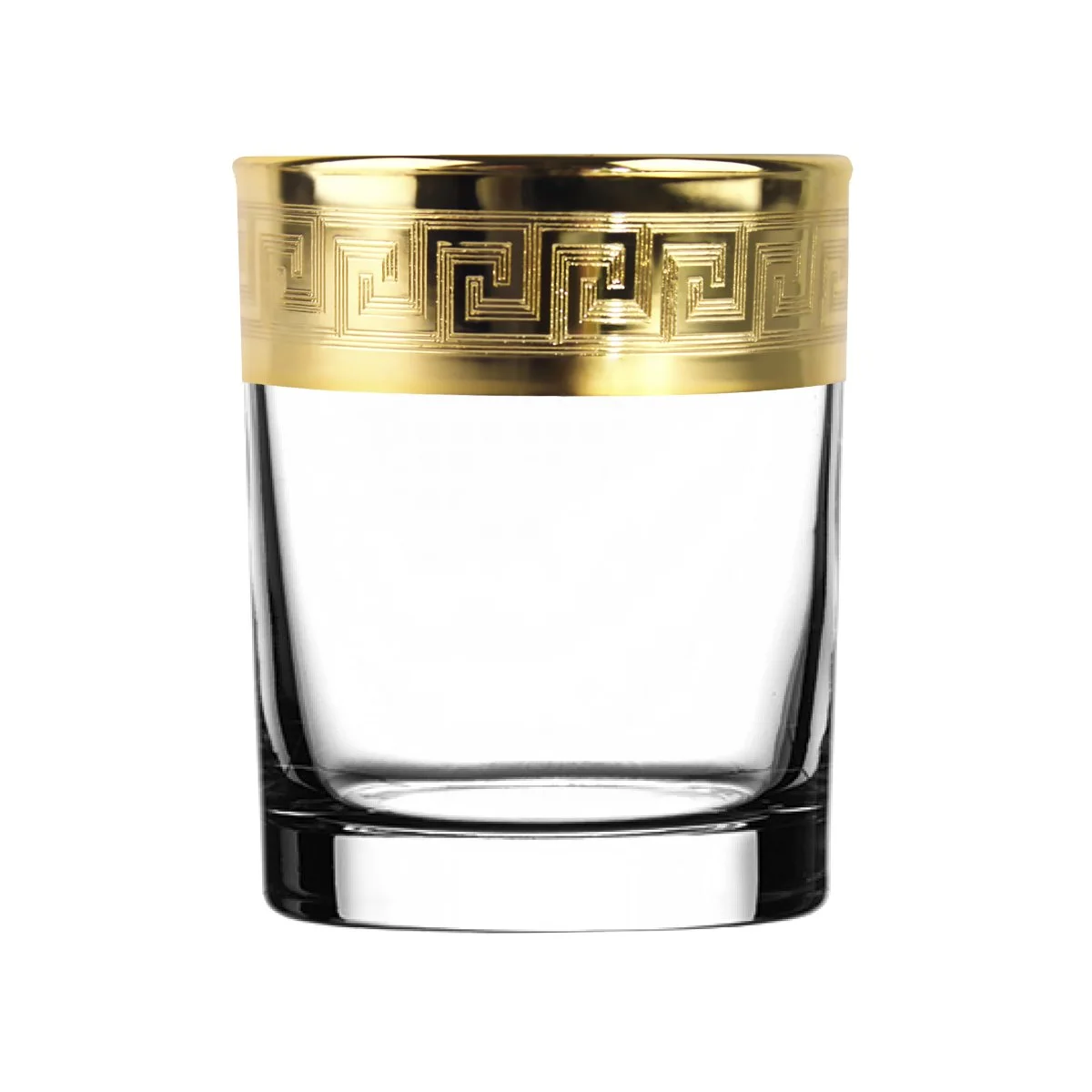 ГУСЬ ХРУСТАЛЬНЫЙ Набор стаканов для виски 255 мл. Версаче Голд TAV91-405/S