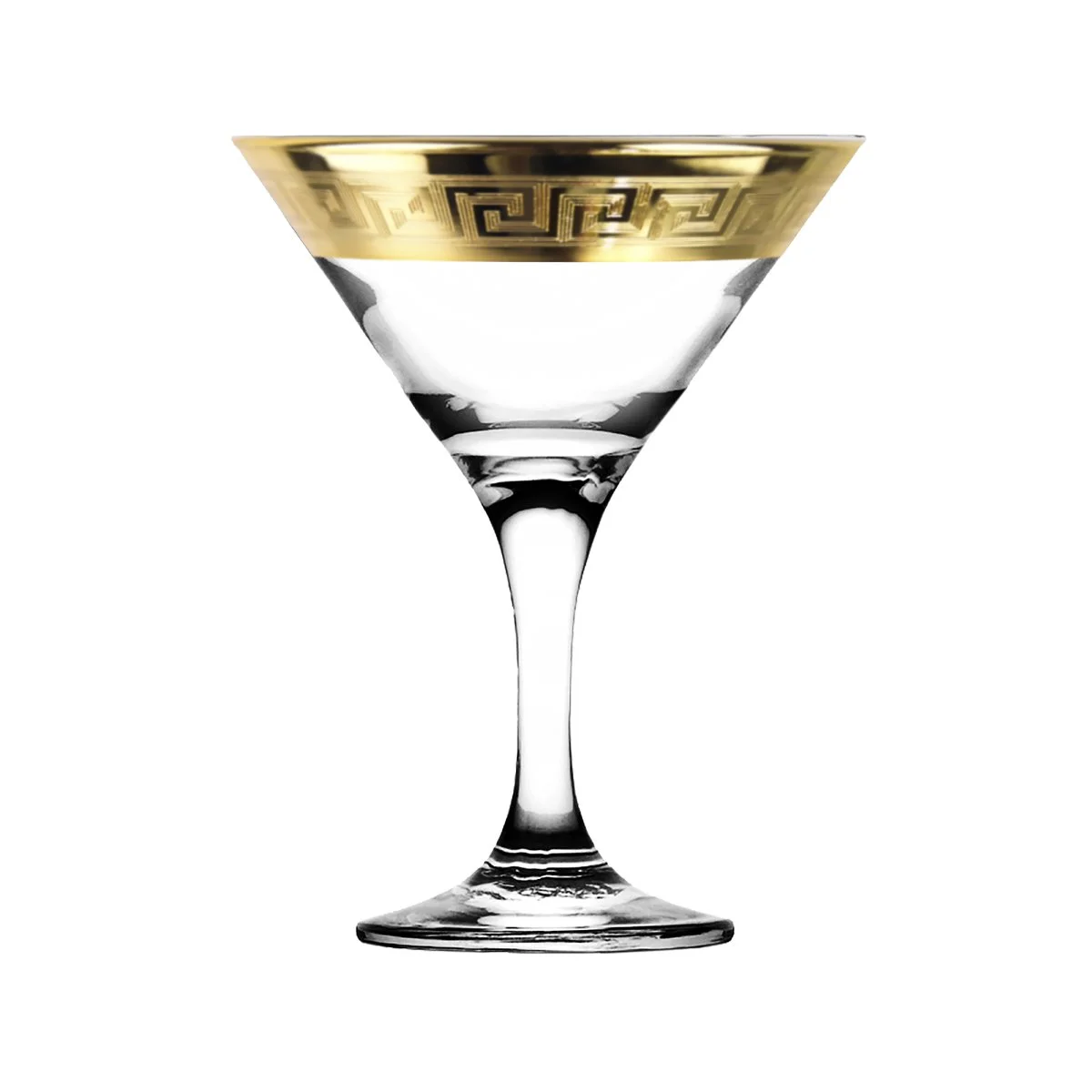 ГУСЬ ХРУСТАЛЬНЫЙ Набор бокалов для мартини 190мл. Версаче Голд TAV91-410/S