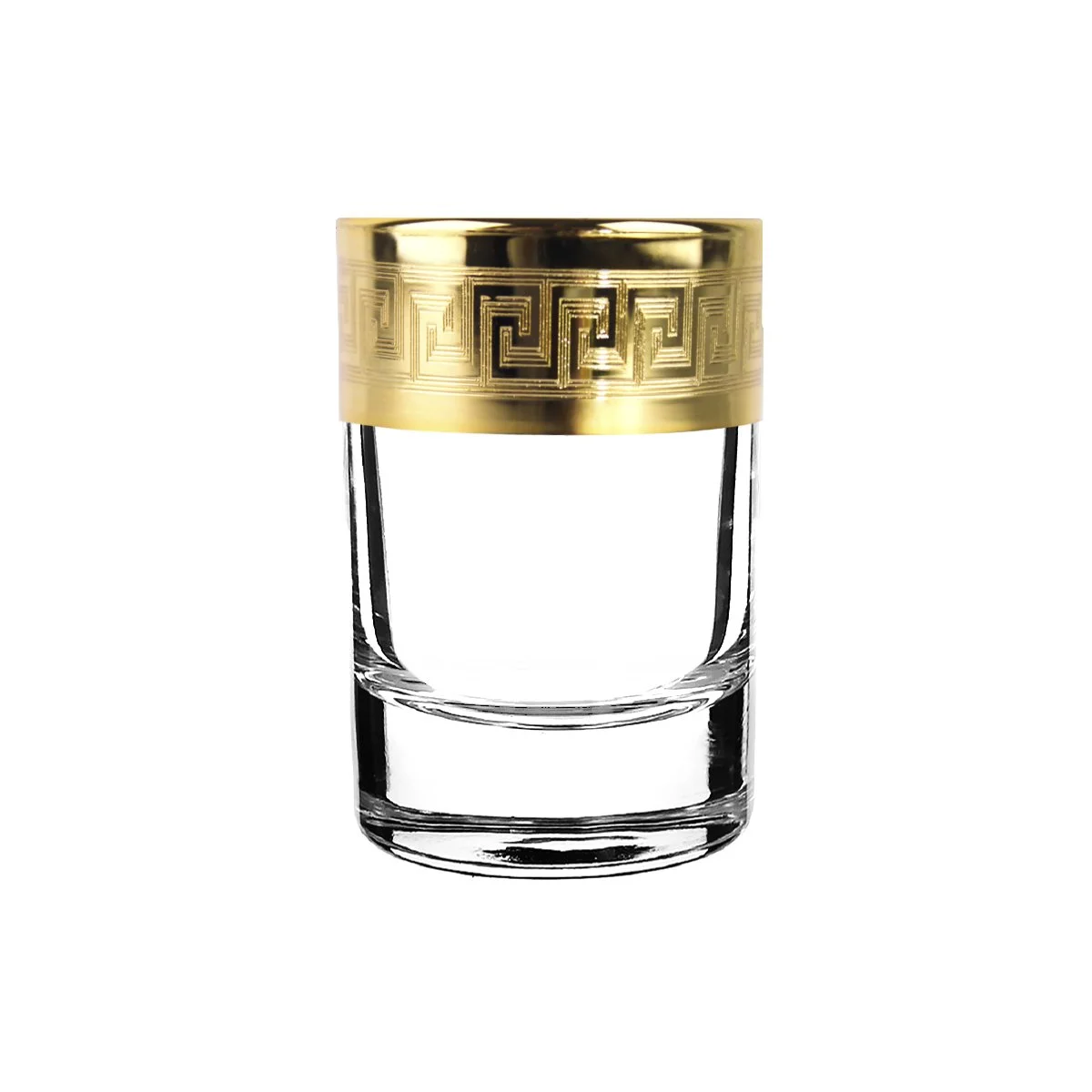 ГУСЬ ХРУСТАЛЬНЫЙ Набор стопок для водки 55 мл. Версаче Голд TAV91-837/S