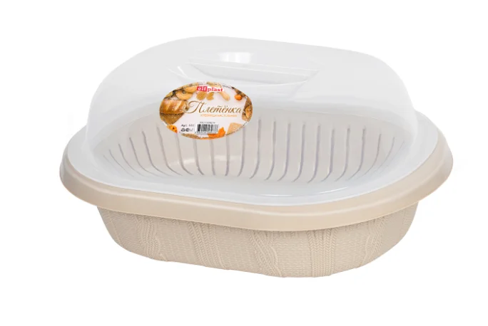 ЭЛЬФПЛАСТ Хлебница Плетенка 441 микс