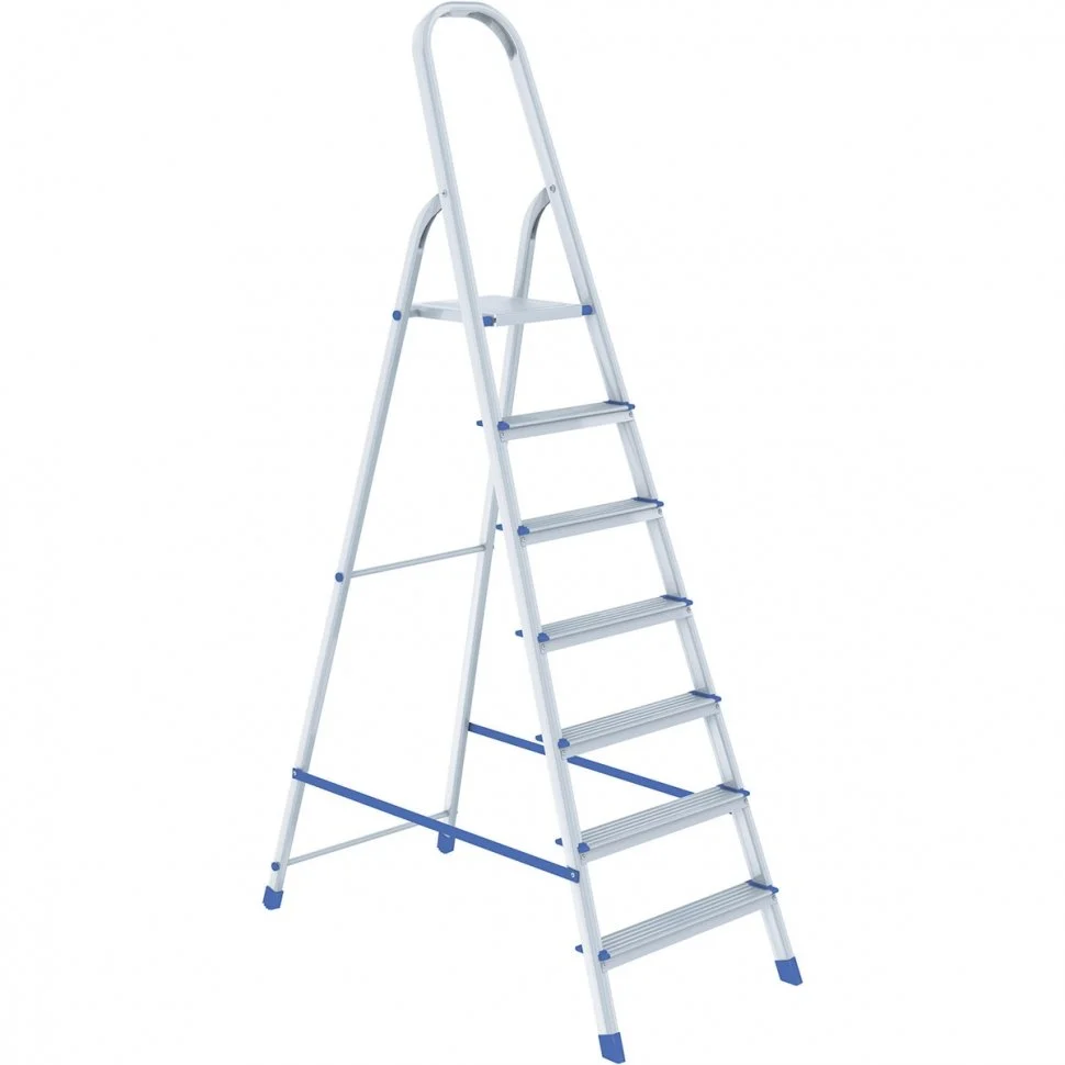 СТРОЙМАШ Стремянка 7 ступеней алюминиевая 14021