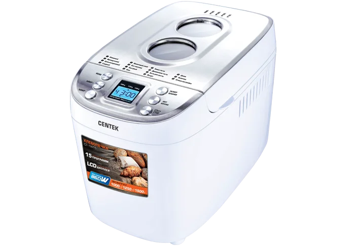 CENTEK Хлебопечь CT-1415 White