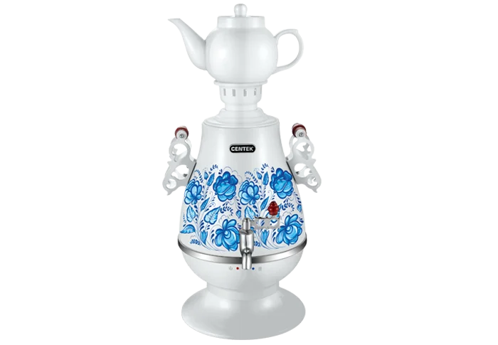 CENTEK Электрический самовар CT-0091 A белый