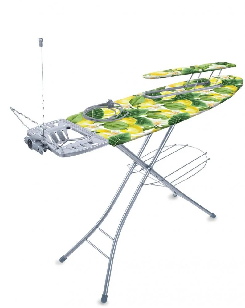 НИКА Гладильная доска Эльза де люкс ЭЛ/1 принт с лимоном