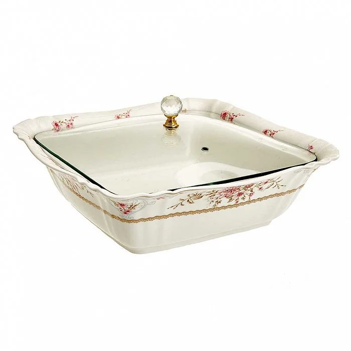 BEATRIX Блюдо с крышкой Валери МР069Z