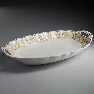 BEATRIX Блюдо 32х18,5х5см Оливия МН074Z