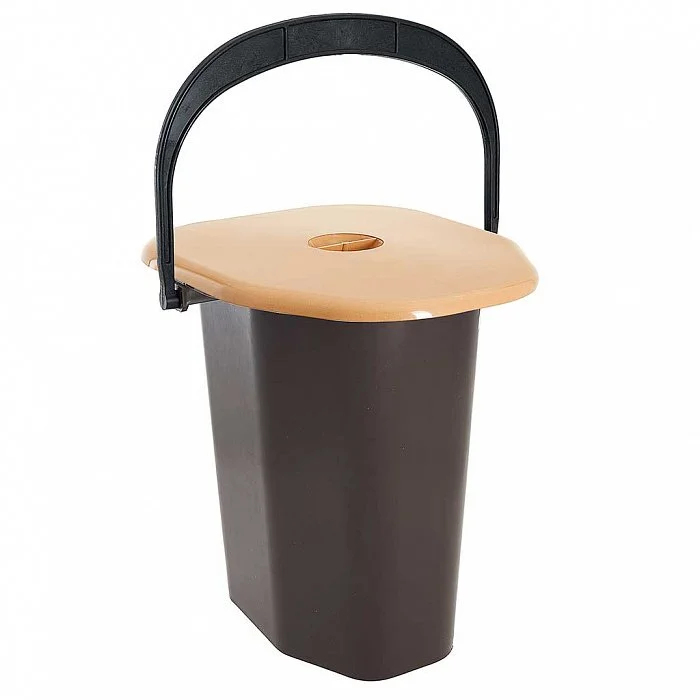 DELTA Ведро-туалет 17 л с крышкой СУПЕРПРОЧНОЕ 78