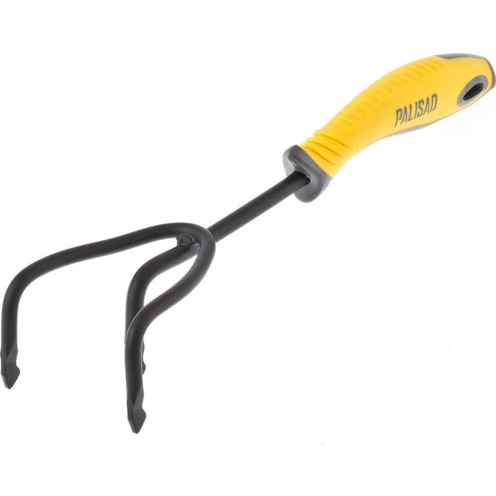 Palisad Рыхлитель 3 - зубый, двухкомпонентная рукоятка, Luxe 62003