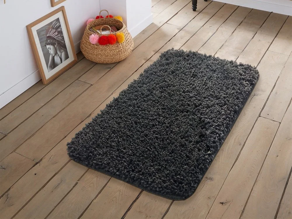 SHAHINTEX Коврик FRIZZ ICARPET 50*80 00-00005608 ГРАФИТ 62