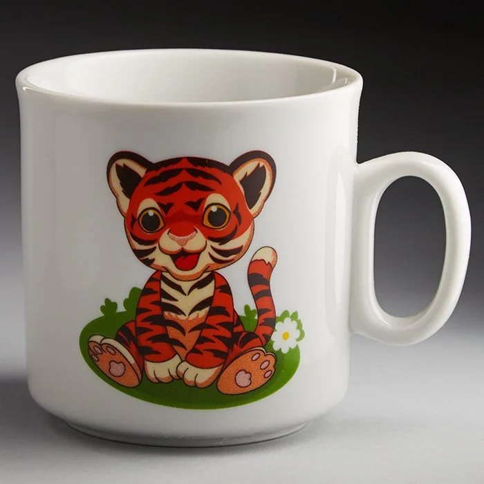 ДФЗ Кружка 200 мл Непоседа Полосатики тигрята 7С2039