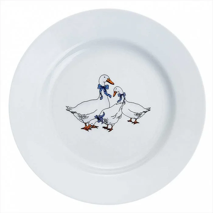 ДФЗ Тарелка 200 мм мелкая Идиллия Гуси 9С1815