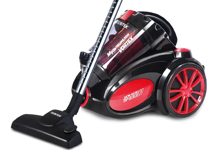 CENTEK Пылесос 2400W CT-2521 Black/Red