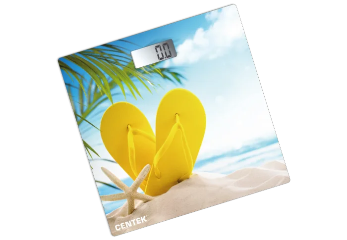 CENTEK Весы напольные CT-2426 Пляж beach