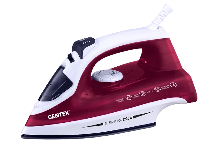 CENTEK Утюг 2200W CT-2349 красный