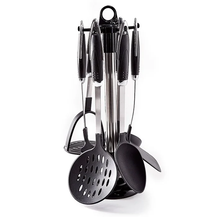 WEBBER Кухонный набор (7пр.) BE 1508 Y/7 черный