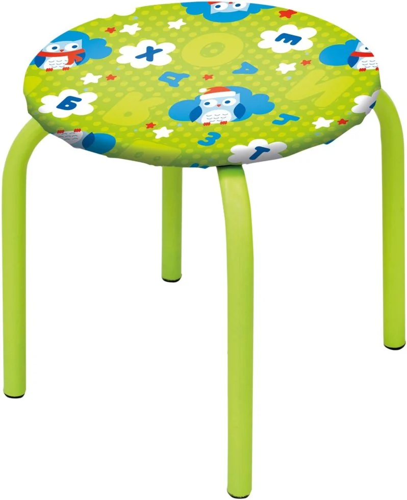 НИКА Табурет Совята на зеленом ТМ/1