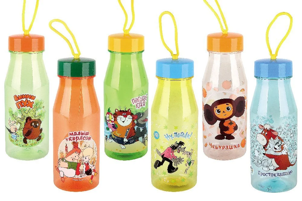 КОРАЛЛ Бутылка для воды Союзмультфильм SY719-2SMF3