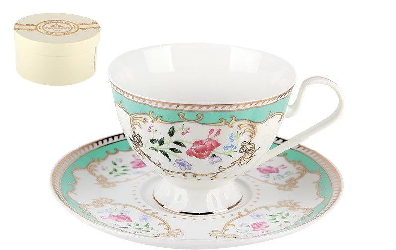 КОРАЛЛ Набор чайный 2 пр. Восторг Z003-1-406(1/2)