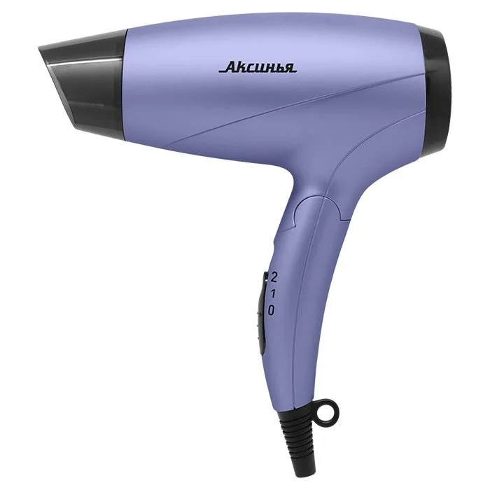 АКСИНЬЯ Фен 1600W КС 703 фиолетовый с черным