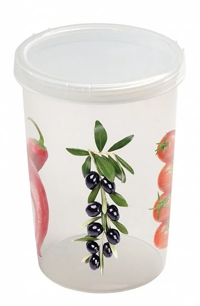 БЫТПЛАСТ Емкость 1,0 л. 4311067 микс