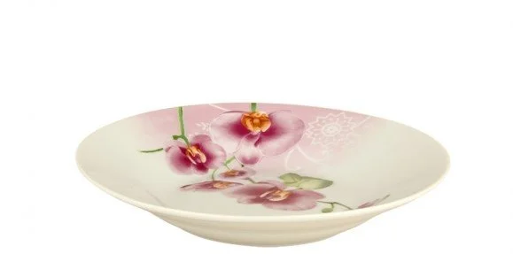 КОРАЛЛ Тарелка глубокая 20 см. Орхидея OV1203-2/20