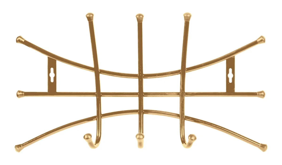 НИКА Вешалка настенная Ника-Премиум ВНП2 золотой