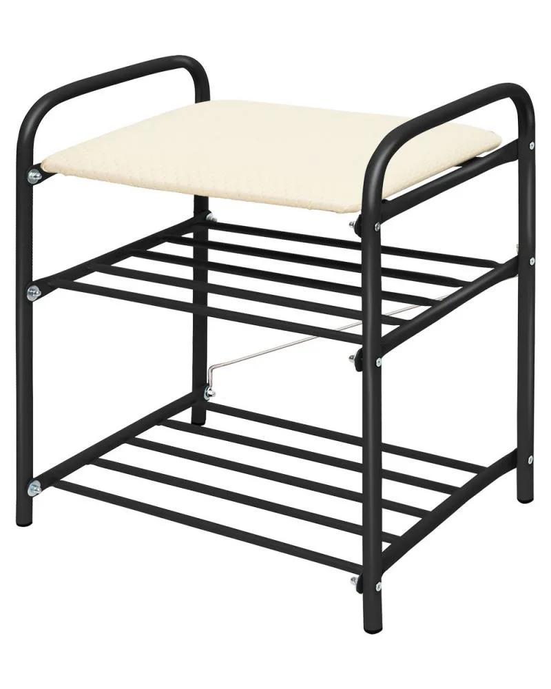 НИКА Банкетка для обуви Б1/Ч черный