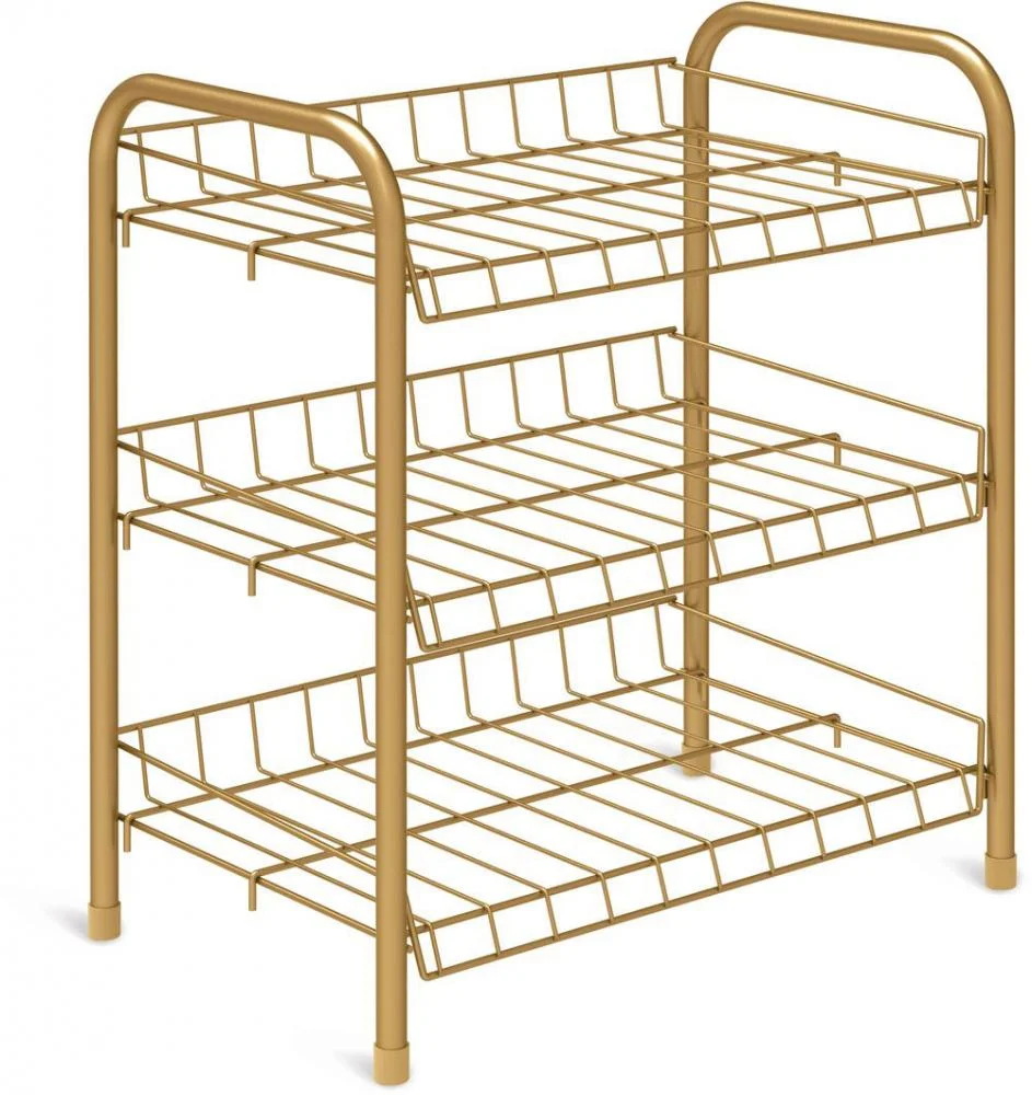 НИКАЭтажерка для обуви ЭТ4/З золотой