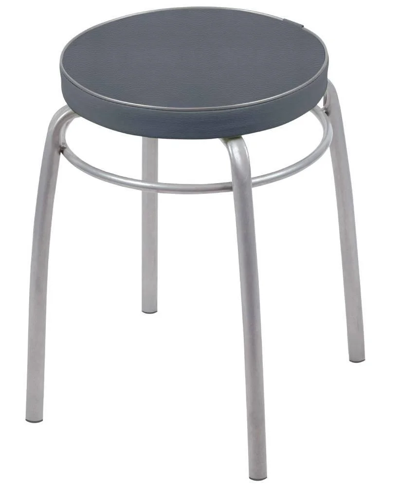 НИКА Табурет Фабрик-1 ТФ01/ТС темно-серый