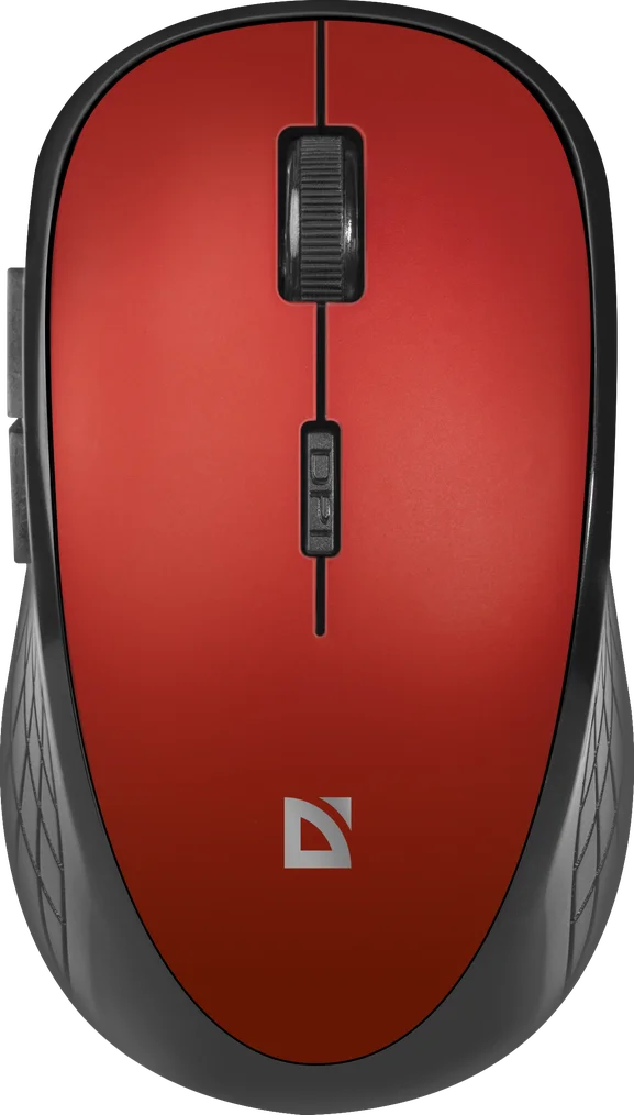 Defender Беспроводная оптическая мышь Hit MM-415 6 кнопок,1600dpi, красный
