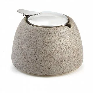 ROSARIO Сахарница 450 мл Ф19-039E серая